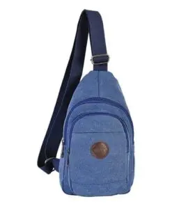 Χιαστί τσαντάκι από καμβά