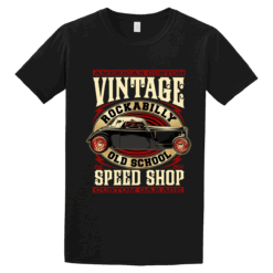 Ανδρική μπλούζα Vintage Rockabilly