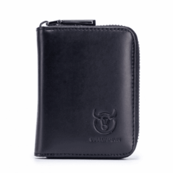Δερμάτινο πορτοφόλι καρτοθήκη Bull Captain KB05 μαύρο