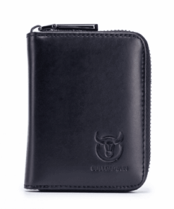 Δερμάτινο πορτοφόλι καρτοθήκη Bull Captain KB05 μαύρο