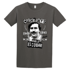 Κοντομάνικο Escobar Crime Pays