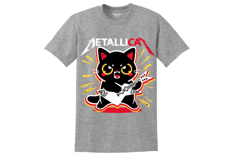 Κοντομάνικο Metallicat