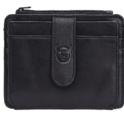 Δερμάτινο πορτοφόλι καρτοθήκη Bull Captain KB 00 μαύρο