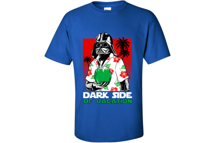 Κοντομάνικη μπλούζα Dark Side 37