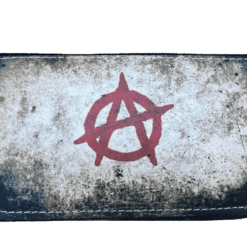 Χειροποίητη δερμάτινη καπνοθήκη Αναρχία