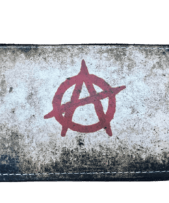 Χειροποίητη δερμάτινη καπνοθήκη Αναρχία