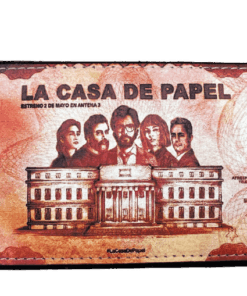 Χειροποίητη δερμάτινη καπνοθήκη La Casa De Papel