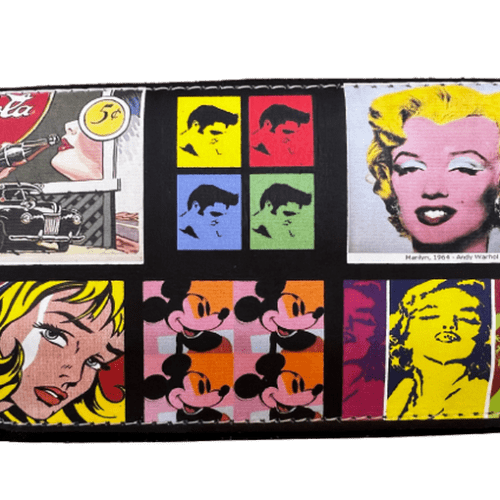 Δερμάτινη χειροποίητη καπνοθήκη Marilyn 1964 Andy Warhol