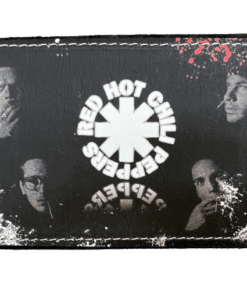 Χειροποίητη δερμάτινη καπνοθήκη Red Hot Chilly Peppers