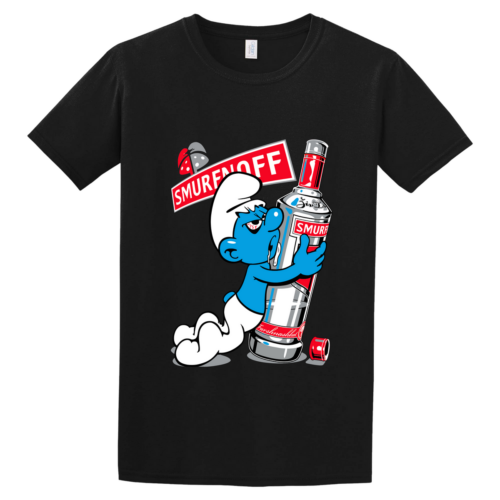 Κοντομάνικη μπλούζα Smurfnoff