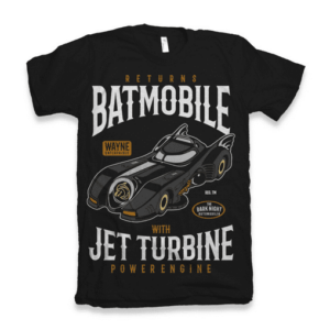 Παιδικό κοντομάνικο Batmobile Returns 2