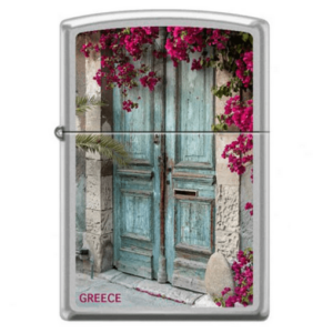 Greek Blue Doors