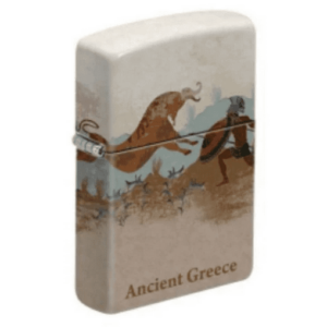 Ancient Greece Scene Design Zippo