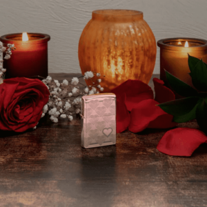 Heart Design Zippo