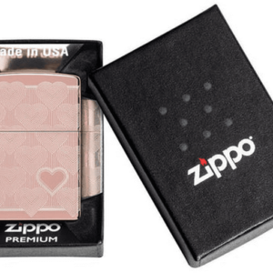 Heart Design Zippo