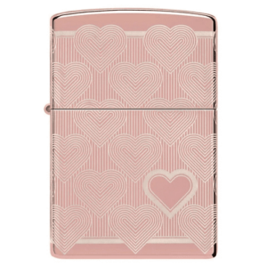 Heart Design Zippo