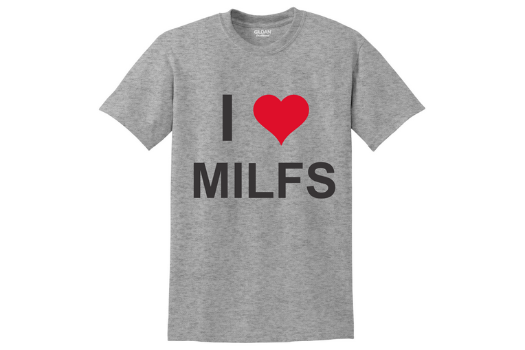 Κοντομάνικο I love milfs