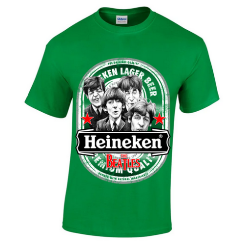 Κοντομάνικο Heineken Beatles