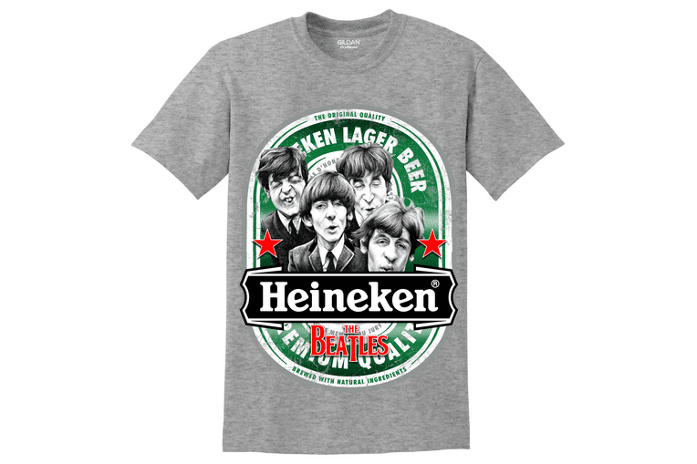 Κοντομάνικο Heineken Beatles
