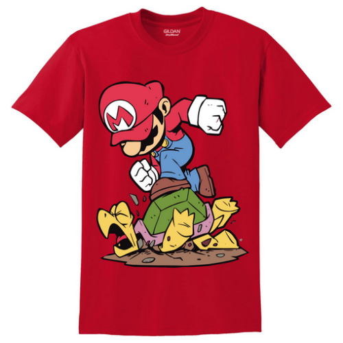 Κοντομάνικο Mario turtle 1