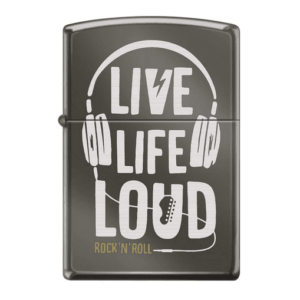 Live Life Loud Zippo