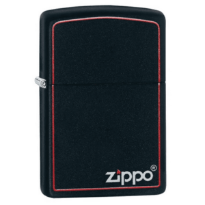 Classic Black and Red Zippo 3