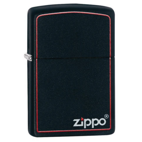 Classic Black and Red Zippo 2