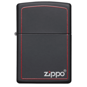 Classic Black and Red Zippo