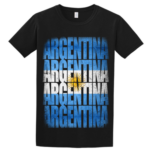 Κοντομάνικη μπλούζα Argentina 1
