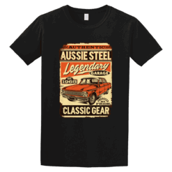 Κοντομάνικη μπλούζα Aussie Steel