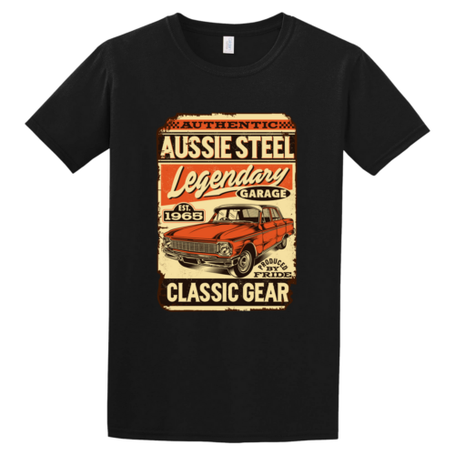 Κοντομάνικη μπλούζα Aussie Steel