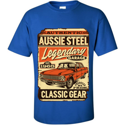 Κοντομάνικη μπλούζα Aussie Steel 1