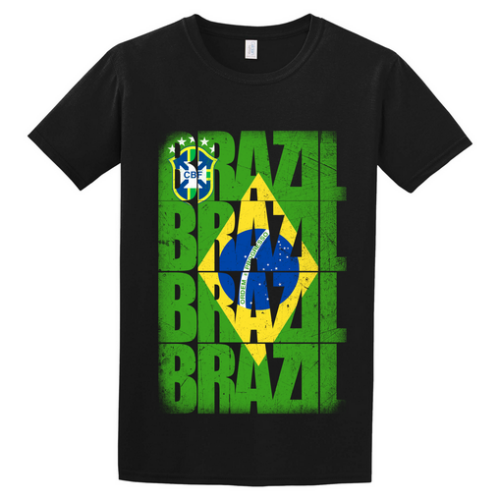 Κοντομάνικη μπλούζα Brazil