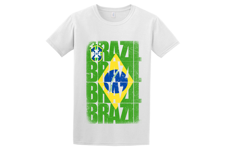 Κοντομάνικη μπλούζα Brazil