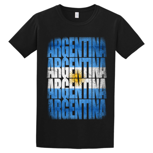 Alternative view of Κοντομάνικη μπλούζα Argentina