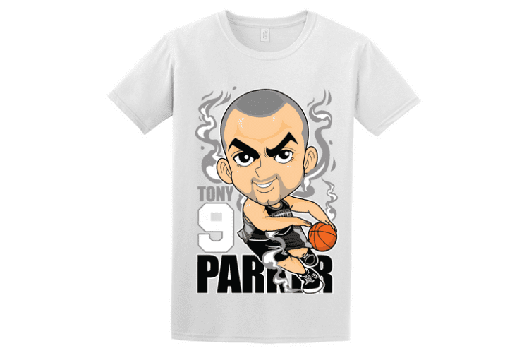 Παιδική μπλούζα Tony Parker 25