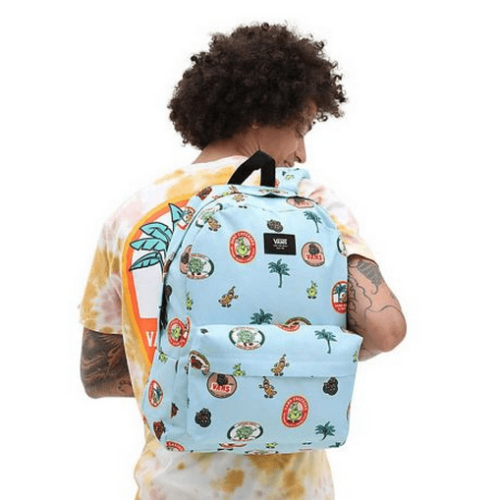 Vans Old Skool IIII Blue Glow Backpack 10 Vans Old Skool IIII Blue Glow Backpack 6