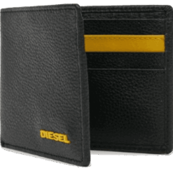 Diesel Cow Leather men's wallet black/yellow 8 Diesel Cow Leather men's wallet black/yellow
