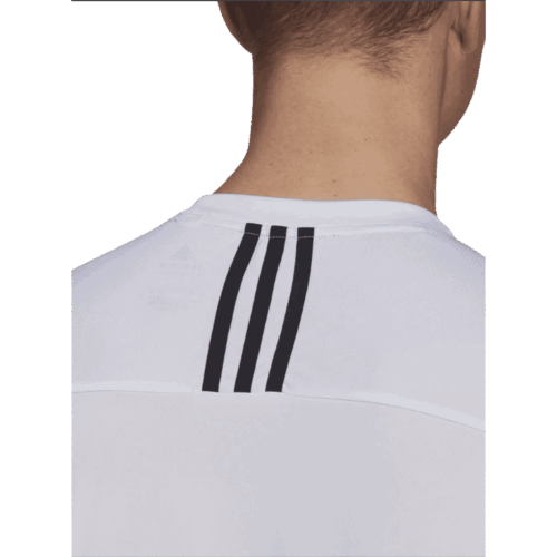 ADI451 Adidas Men's 3 Stripes back Tee 15