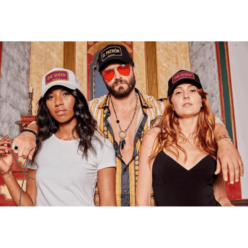 The queen Γυναικείο Μαύρο jockey καπέλο με rubber patch - John Hatter & Co 12