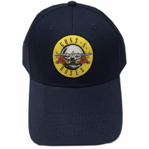 GNRCAP01N_FRONT Καπέλο Guns N Roses σκούρο μπλε 4