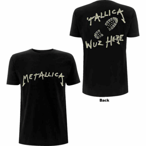 Metallica Unisex T-Shirt Wuz Here