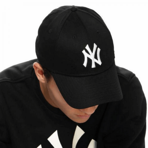 Alternative view of New York Yankees 940 Καπέλο New Era Unisex Μαύρο-Άσπρο