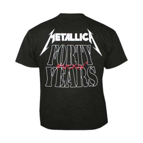 Metallica Unisex T-Shirt: 40th Anniversary 11