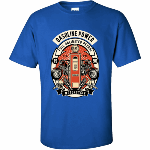 Βαμβακερό T-Shirt Gasoline Power