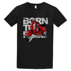 Βαμβακερή μπλούζα Vespa Race