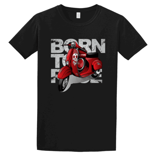 Βαμβακερή μπλούζα Vespa Race