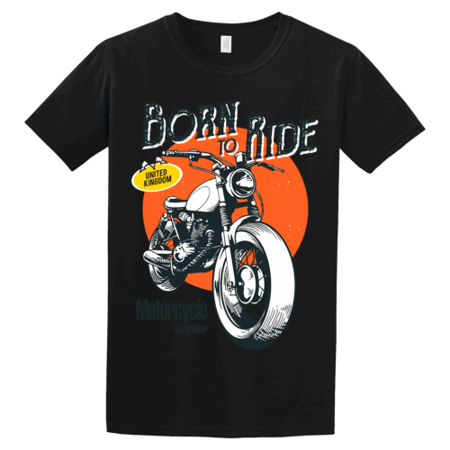 Unisex T-Shirt Born to Ride