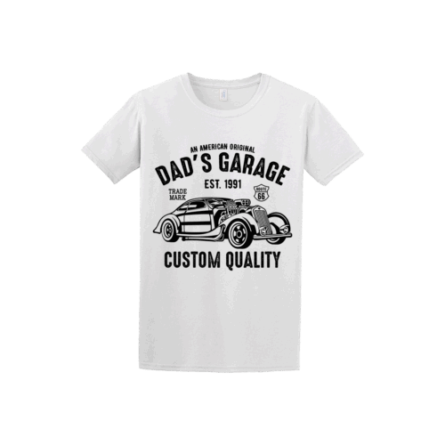 T-shirt ενηλίκων Dad's Garage 20 T-shirt ενηλίκων Dad's Garage