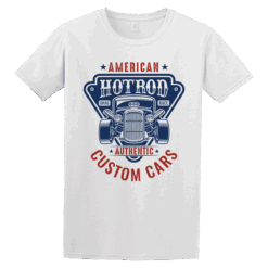 Κοντομάνικο American Hot Rod Classic